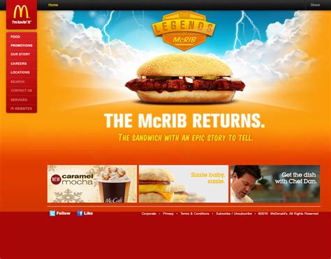 mc donalda|official mcdonald's website.